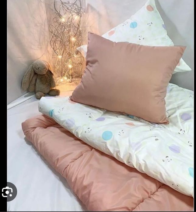 детское постельное белье, одеало, матрас