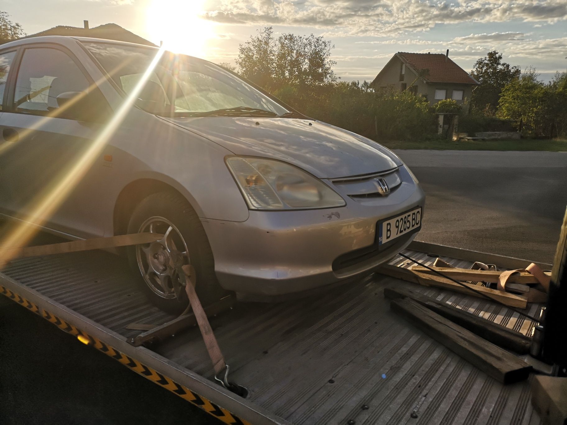 Honda civic 7 на части, за части d14, 1.7 cdti