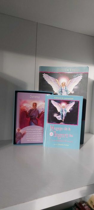 Set Carti oracol, Mesaje de la Ingerii tai + Carte- Dr. Doreen Virtue