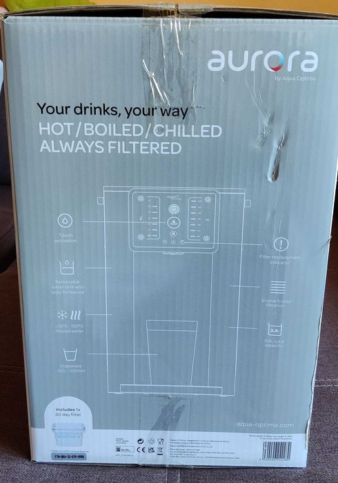 Dozator de apa filtrata fierbinte sau rece Aqua Optima Aurora