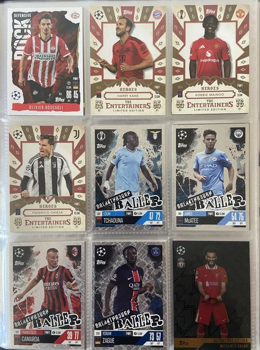Topps Match Attax 2024/25 карти