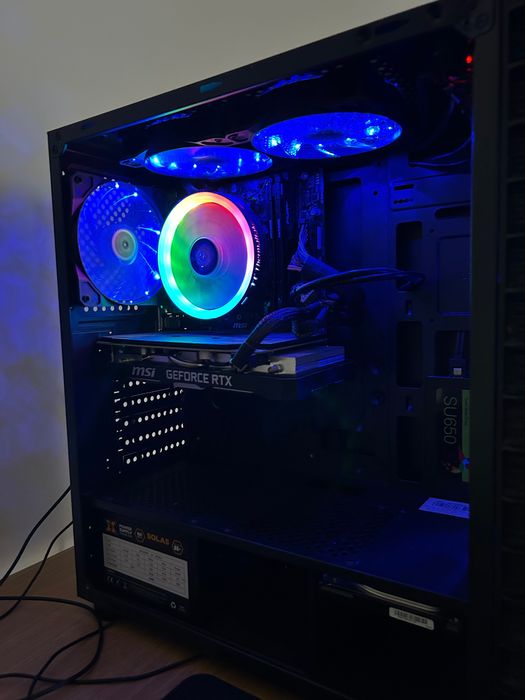 Setup Gaming Full, Pc+Monitor+Accesorii