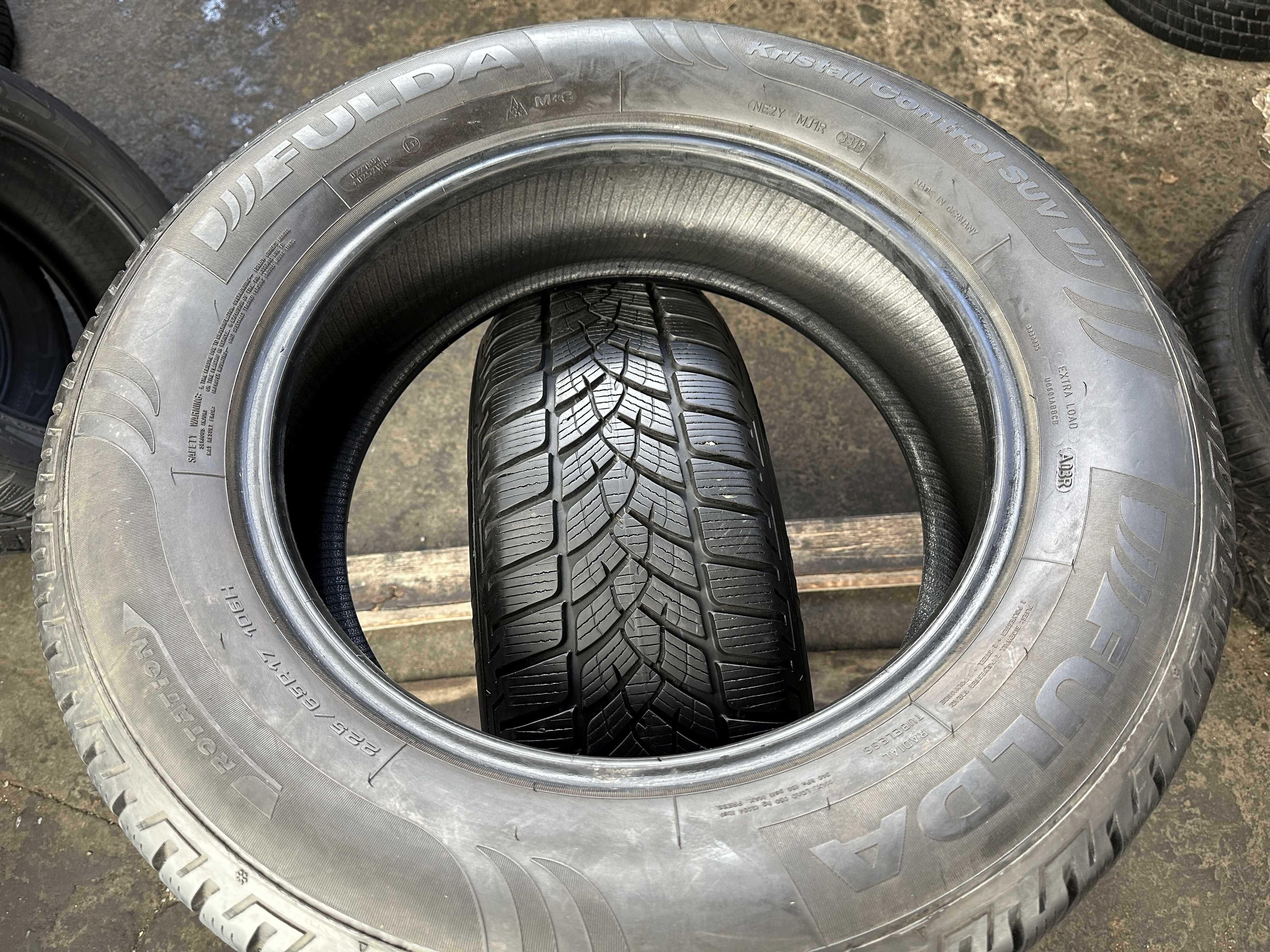 SET 2 Anvelope Iarna 225/65 R17 106H FULDA Kristall Control SUV