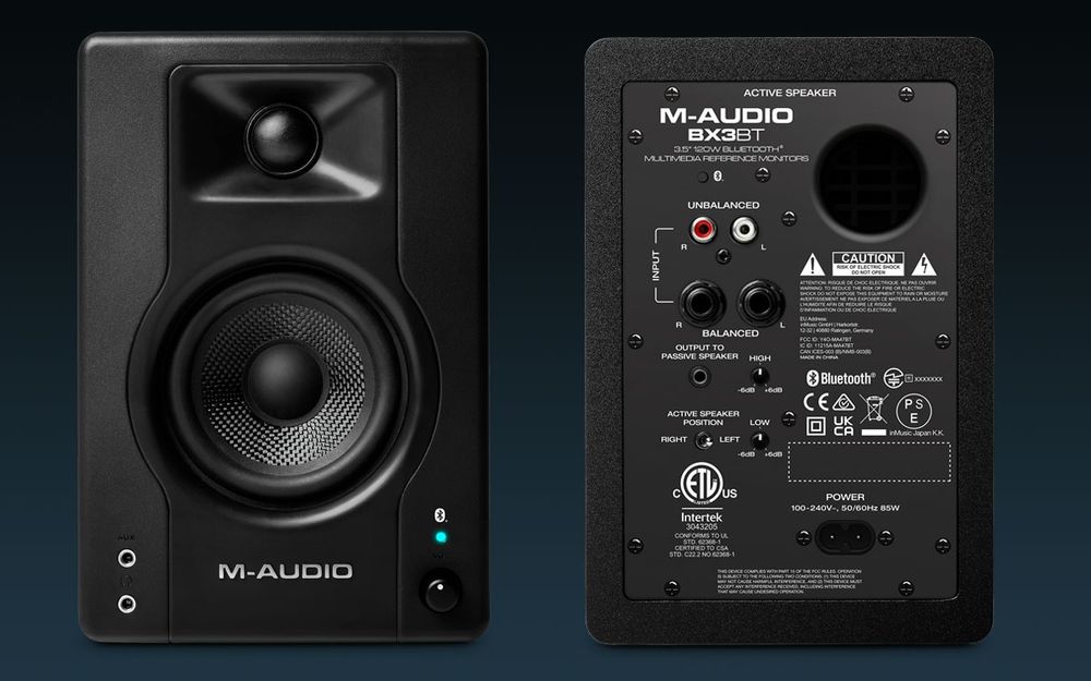 Продам колонки/студийные мониторы M-audio BX3