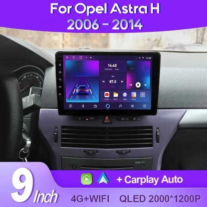 Navigatie Android Opel Astra YouTube Wifi casetofon