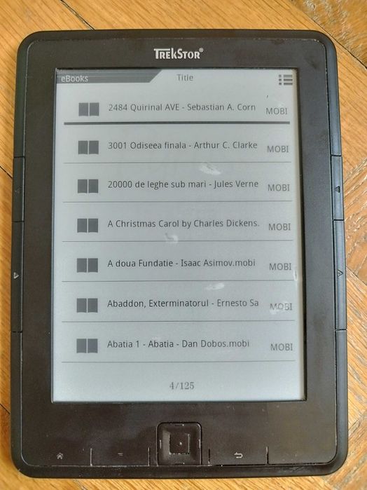 Ebook reader Trekstor Pyrus, Kindle Paperwhite gen 6