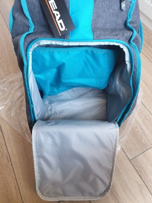 HEAD Rucsac Ghiozdan Laptop gri/turcoaz ski snowboard