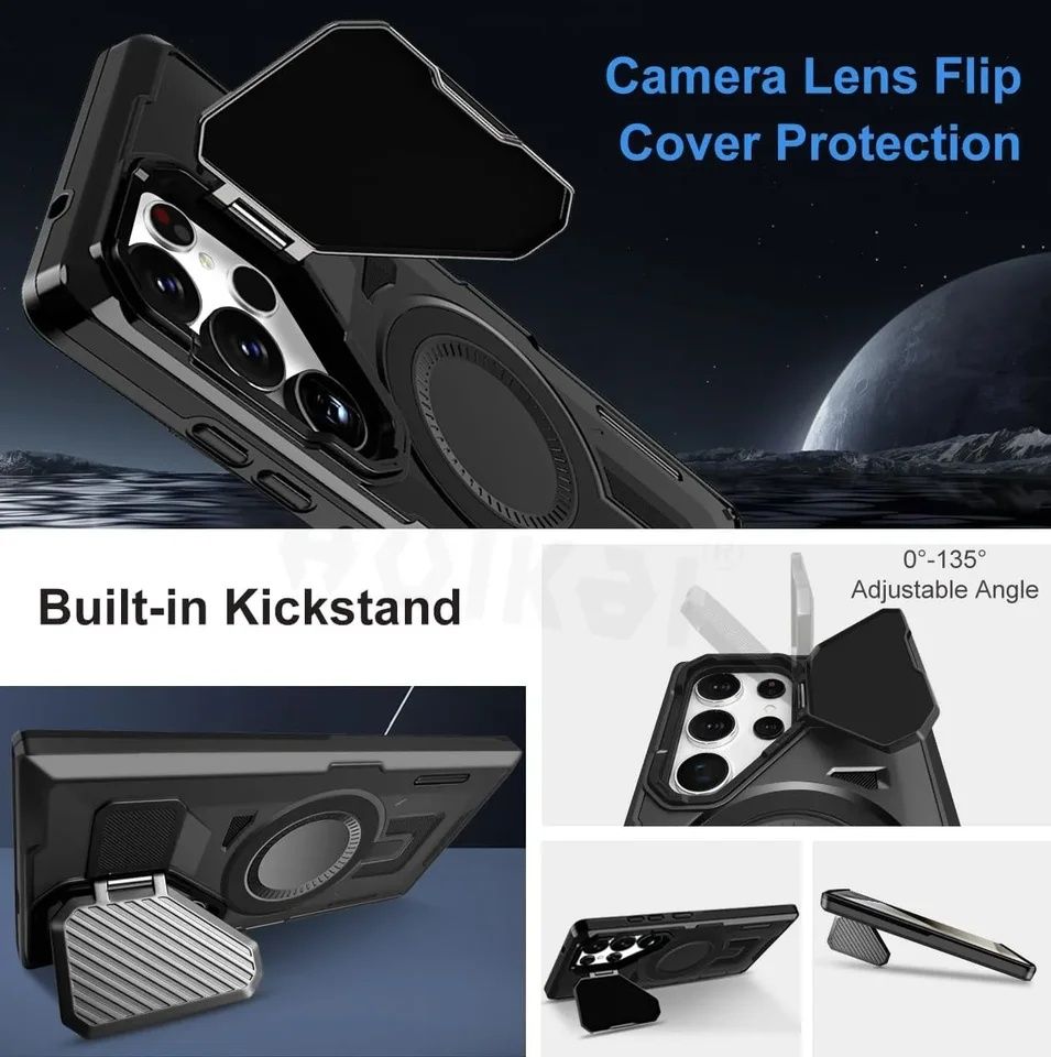 Samsung Galaxy A56 A36 A26 A16 / CamCover MagSafe Удароустойчив кейс