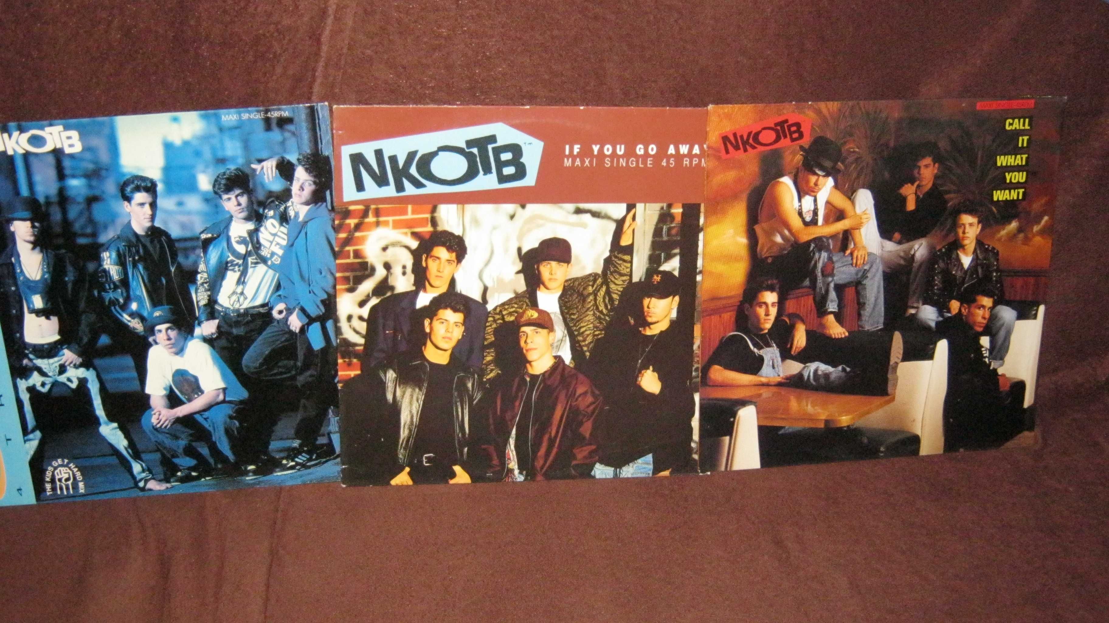 Disc vinil,NKOTB,maxi/45/12"Games!Columbia Music.