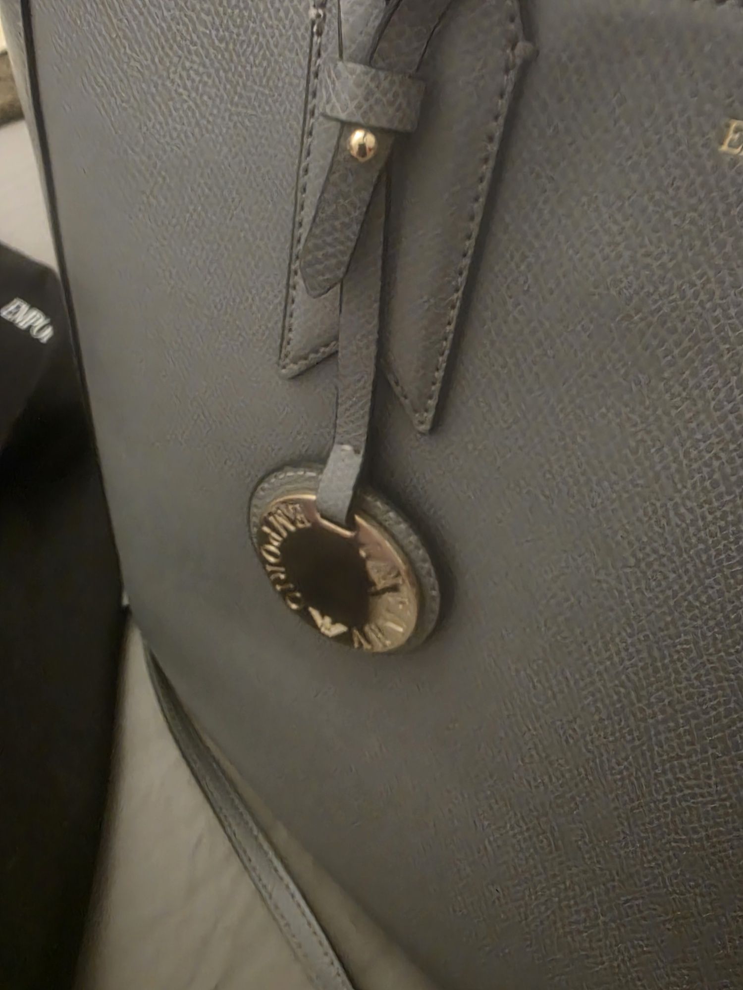 Geanta Emporio Armani, piele, stare excelenta