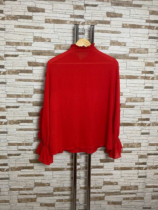 Camasa maneci cu volane Zara