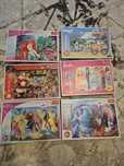 Lot puzzle 5ani frozen printese ariel barbie