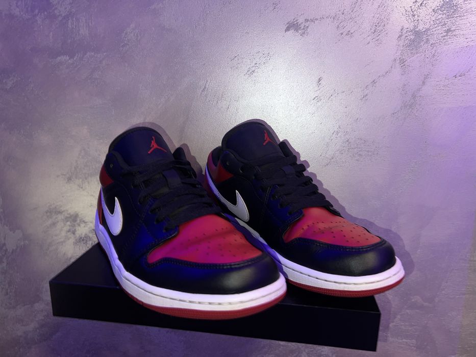 Jordan 1 low red