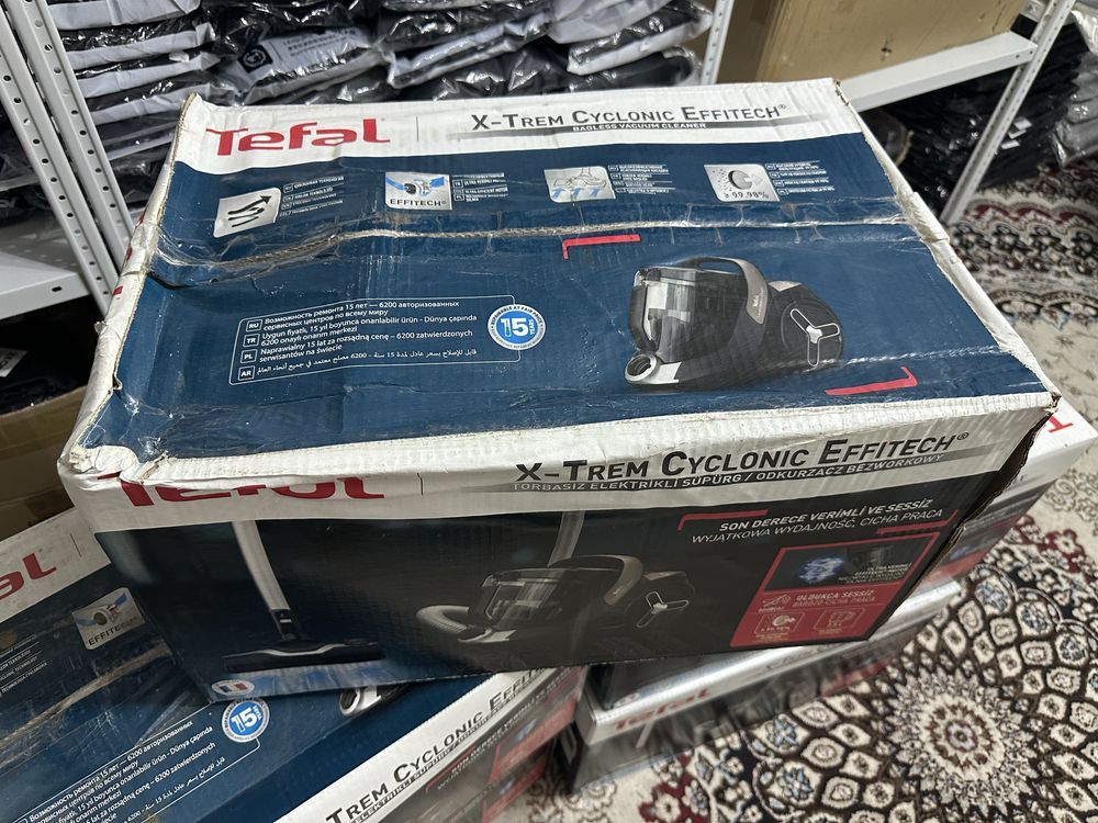 Пылесос Tefal X-Trem Cyclonic Effitech TW7C71EA
