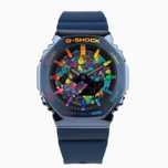 Ceas Casio g shock GM 2100 Metal Blue Phantasy.Nou, Garantie 2 ani