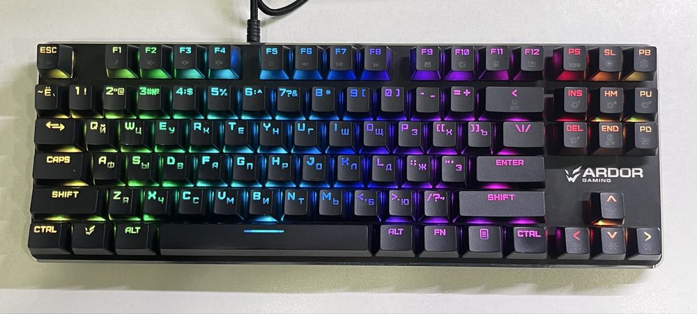 Клавиатура Ardor gaming blade pro с доп кейкапами