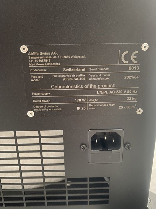 Purificator de aer mobil