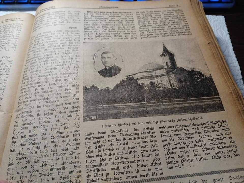 Revista timisoreana Sonntagsblatt 1929--1930