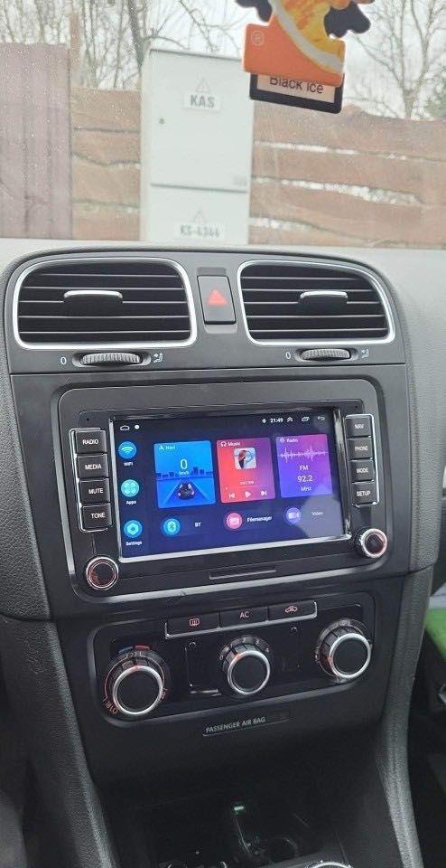 ANDROID 7/8/9 инча Мултимедия за VW GOLF 5/6 PASSAT 6/7 TOURAN SEAT