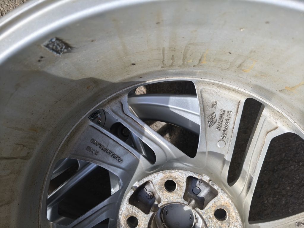 17" оригинални алуминиеви джанти за Nissan X trail/Quashqai...