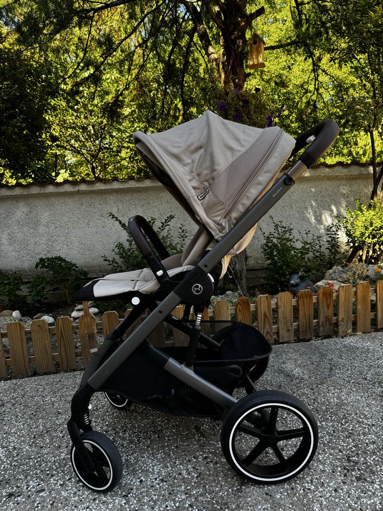 Бебешка количка cybex balios s lux almond beige