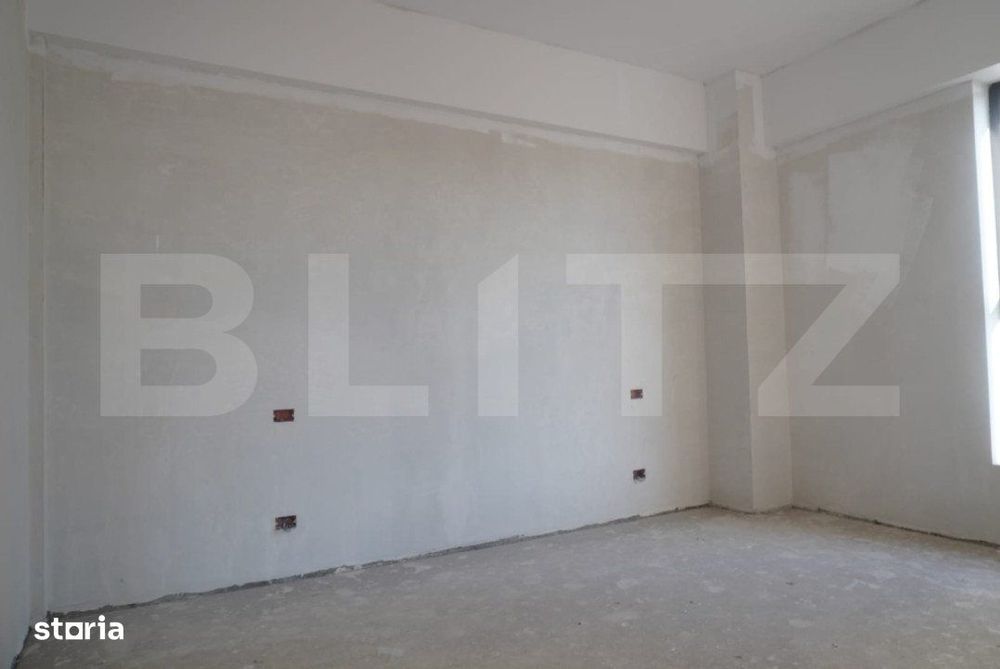 Apartament 3 camere, bloc nou, 67mp, semifinisat, zona Centrala
