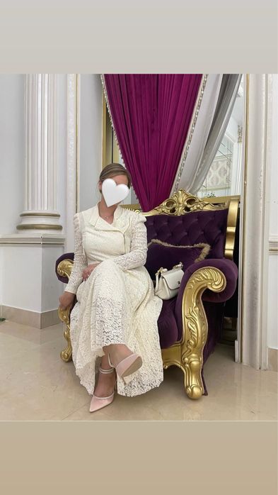 Нарядное платья на торжеств и на свадьбу