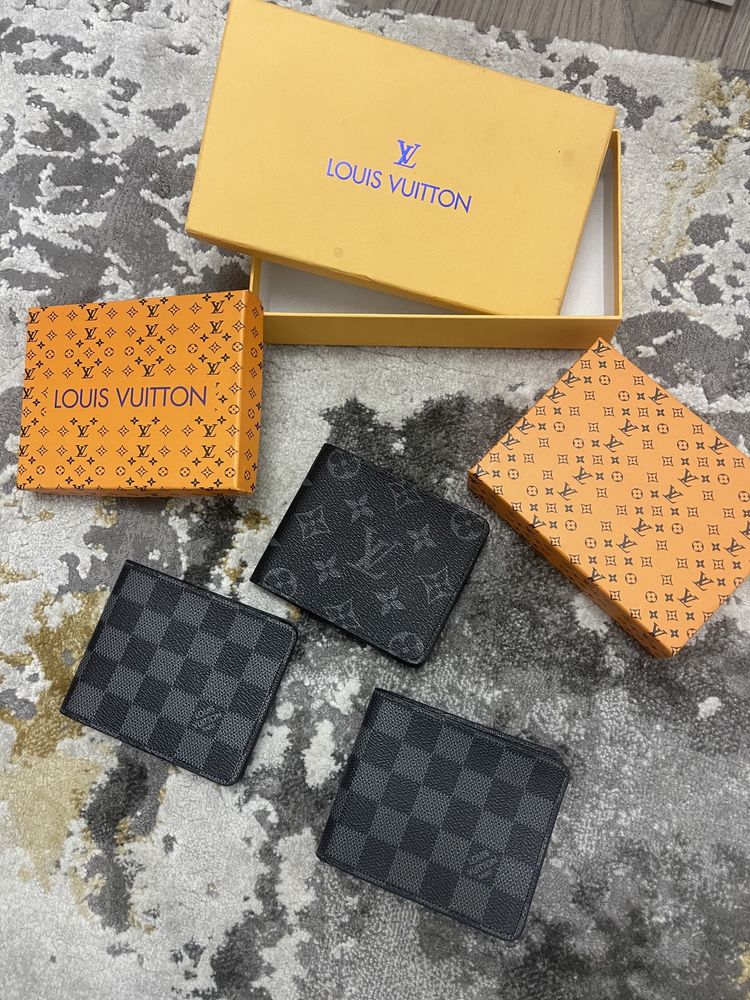 Portofel Louis Vuitton bărbați-Colecția noua-calitate superioară ! Poz