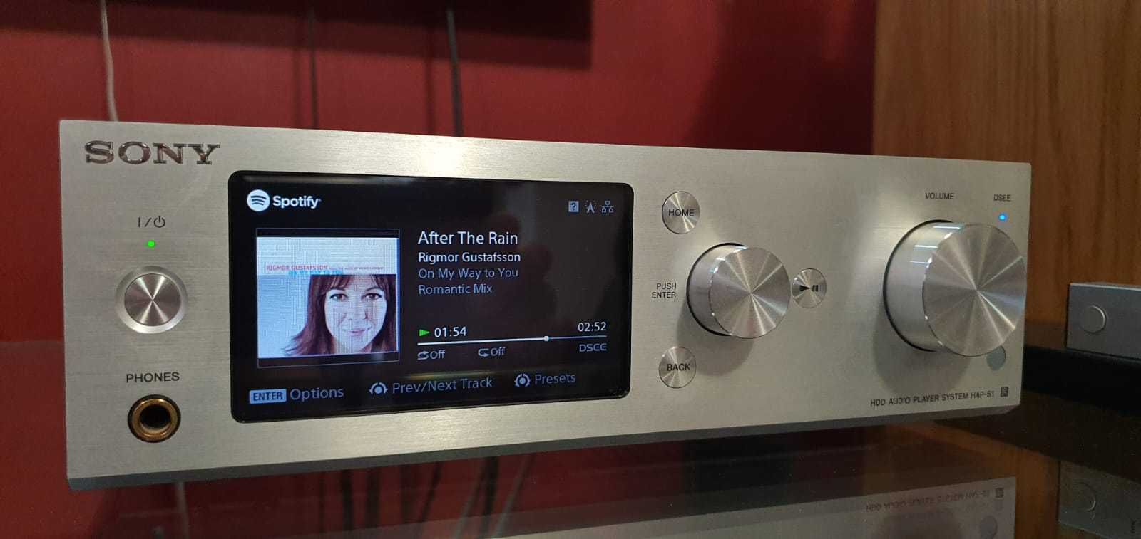 Sony HAP-S1 - dac audio player /SPOTIFY/cu hard disk - HIGH RESOLUTION