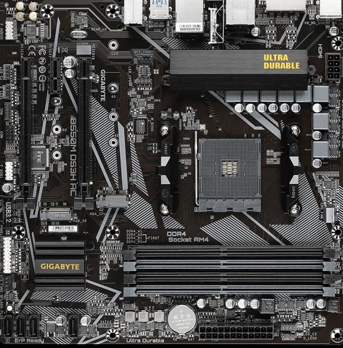 Placa de baza Gigabyte B550M DS3H WIFI AC (rev. 1.0/1.1/1.2/1.3)