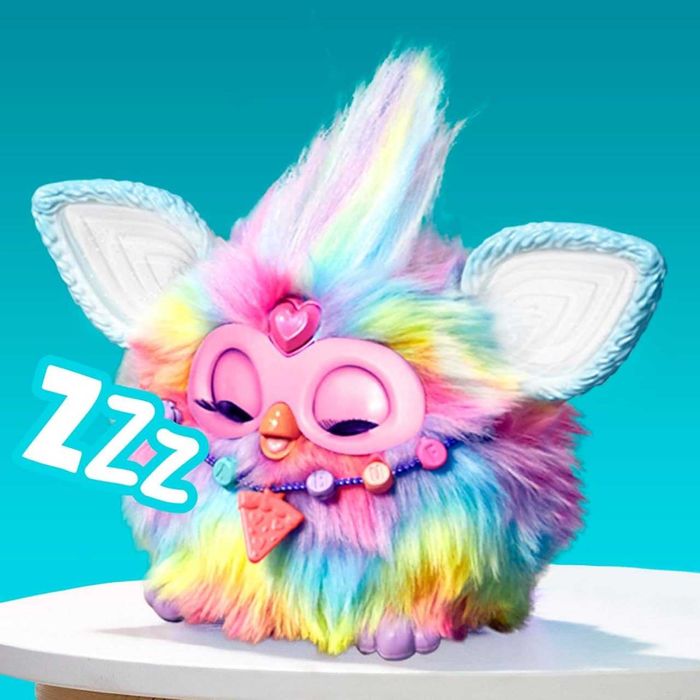 Furby Tie Dye — интерактивная мягкая игрушка с 15 модными аксессуарами