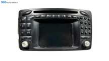 Unitate Radio CD Player Navi Navigatie Mercedes Clasa C Class W203 2001 - 2004 Cod A2038209689 [L5759]