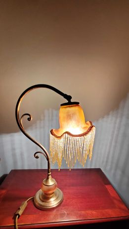 Lampa veche semnata- de colectie- art nouveau