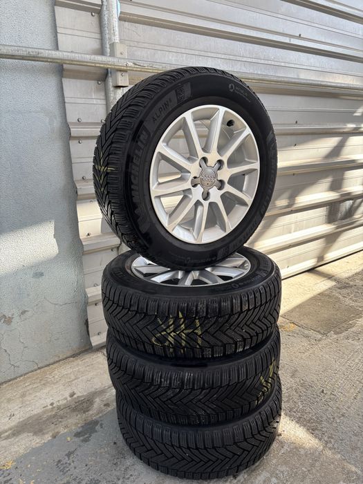 Anvelope/Jante de iarna Audi Michelin Alpin 6