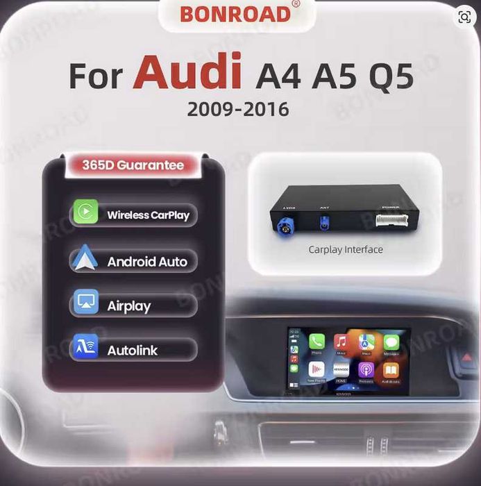 Modul Wireless CarPlay Android Auto Audi A4 B8 A5 Q5 2009-2016