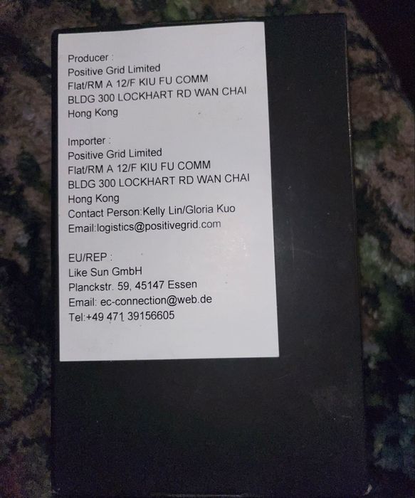 Interfata audio portabila Positive Grid Riff