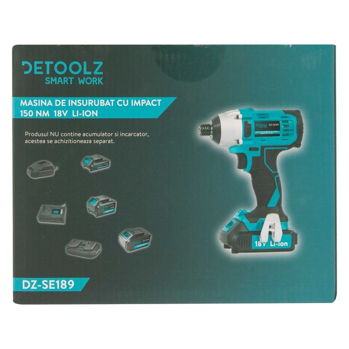Masina insurubat impact 150Nm 18V pe baterie acumulator (DZ-SE189)
