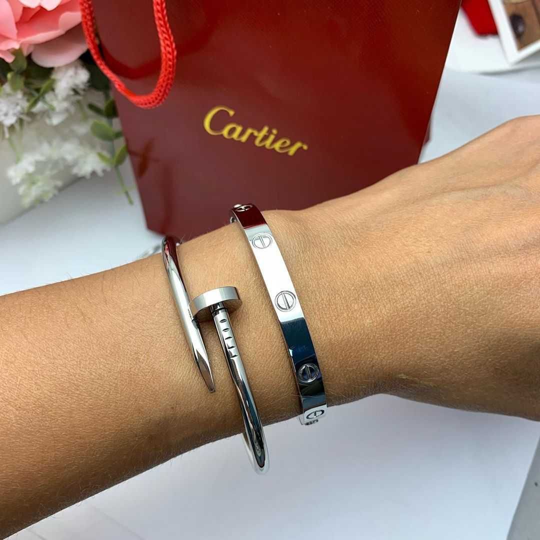 Brățară Cartier LOVE 19 White Gold 22K