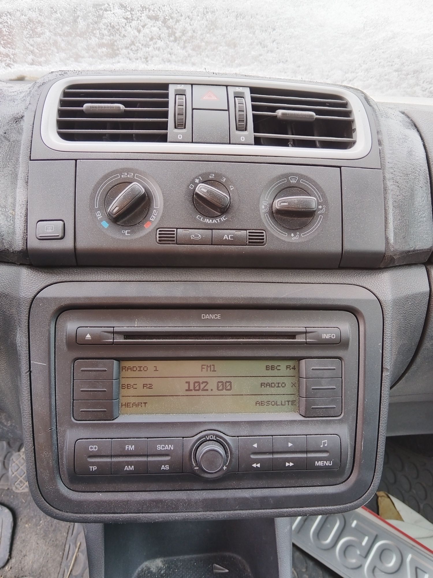 Radio CD Skoda Fabia 2 / Roomster