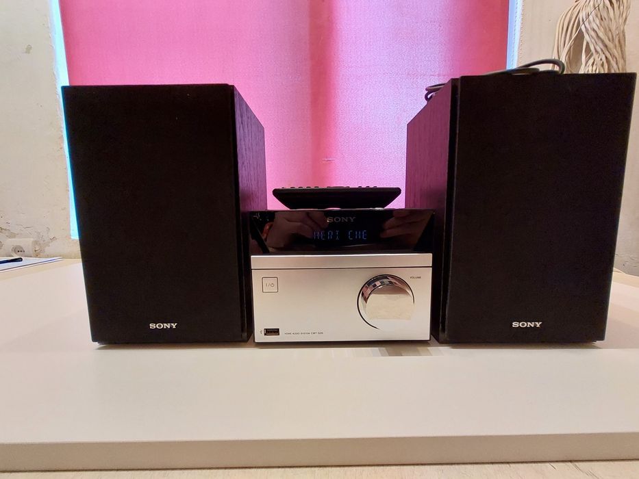 Sistem Sony HCD-S20. CD-PlayerMP3, tunerFM, RDS,USB.Perfect funcțional