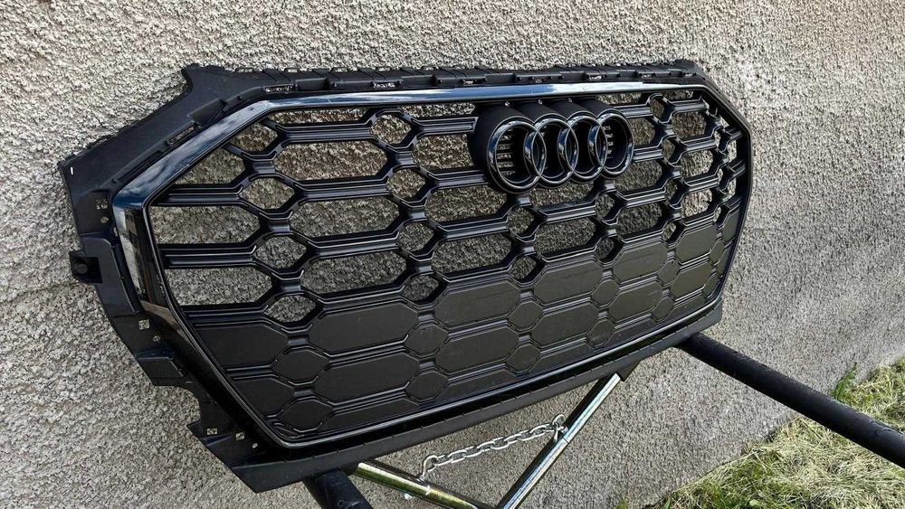 Grila centrala Audi Q5, SQ5 80A facelift S-Line - 80A853651AH