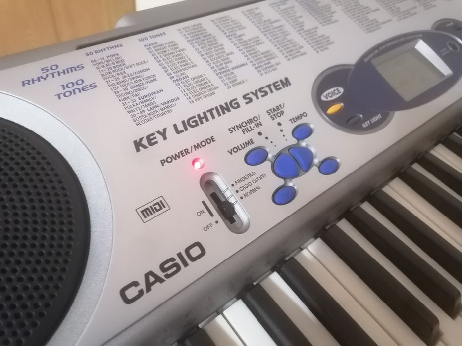 CASI0 LK-43  pian clape iluminate