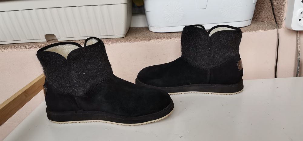 Боти Esprit 38 н. Естествен велур