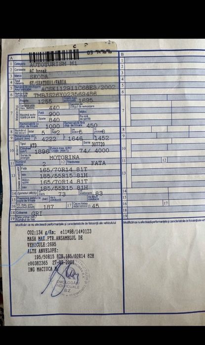 skoda fabia 2002 1.9 diesel