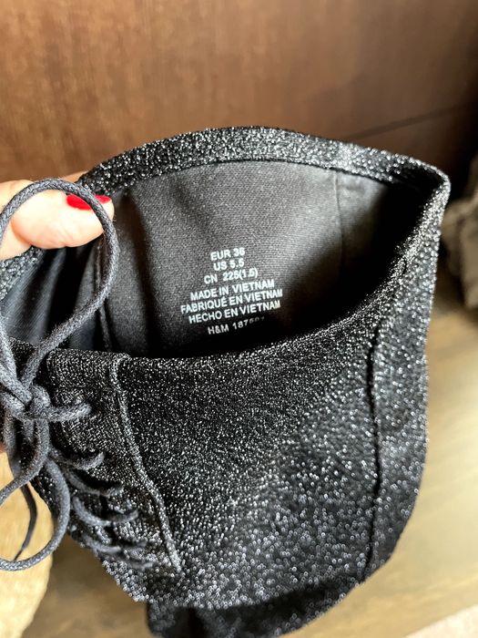 Високи ботуши над коляното H&M, номер 36