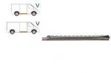 Prag Vw Transporter (T4)/Caravelle/Multivan 07.1990-03.2003, partea Fata Dreapta, Cu Ghidaj Usa, Interior,