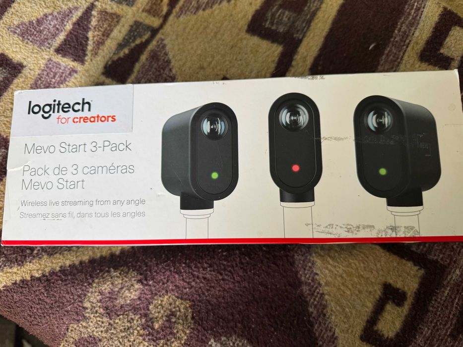 Camere video MEVO Start 3-Pack Logitech