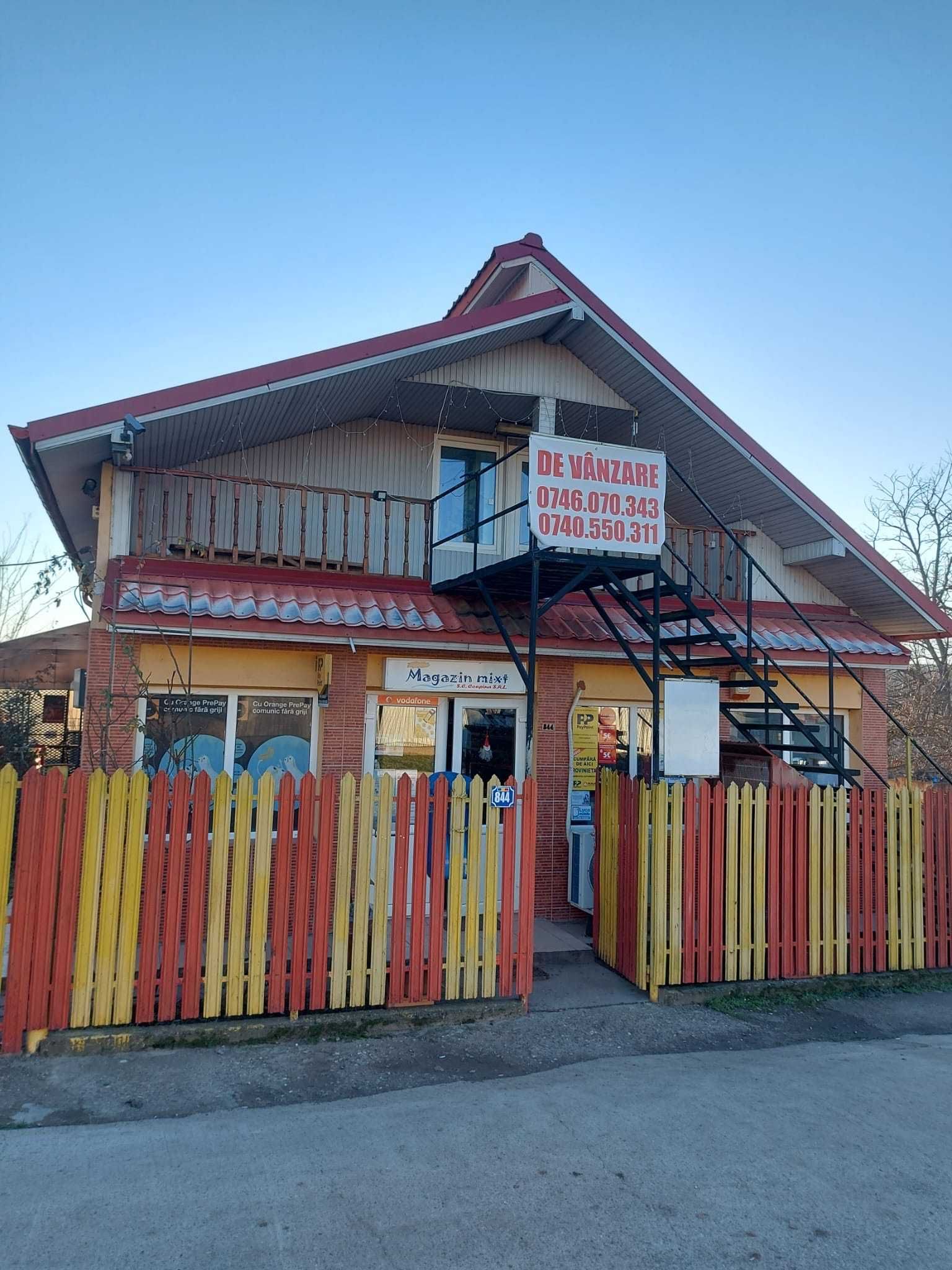 Vand afacere la cheie - spatiu comercial (sat Chiraftei, Galati)