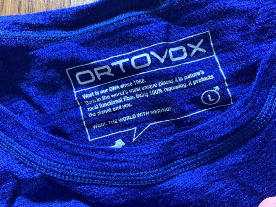 Мъжка мериносова блуза Ortovox Base Layer L