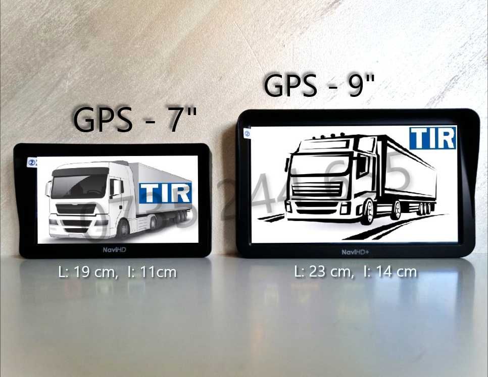 Navigatii - GPS 7"-9" inch. Camion,Truck,TIR.16Gb.Modele NOI. Garantie